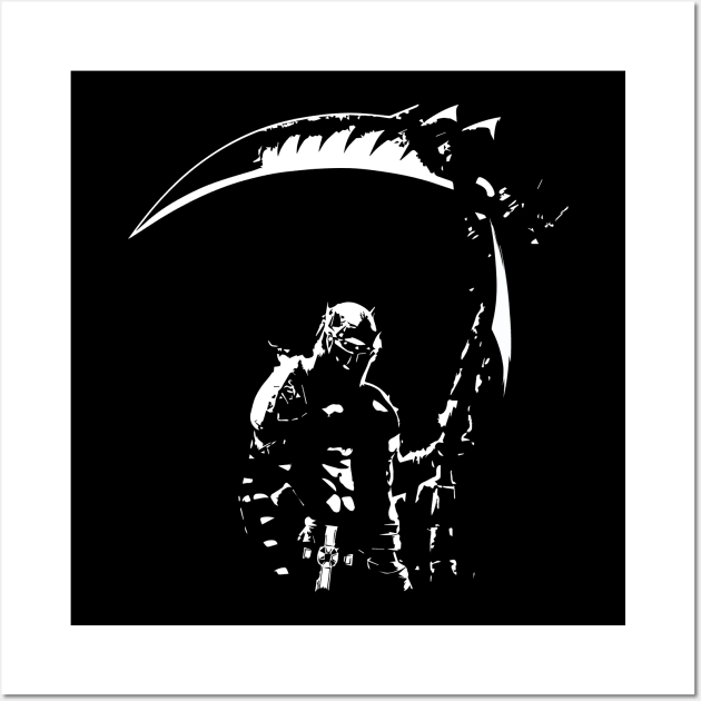 Inferno Knight Wall Art by Scailaret